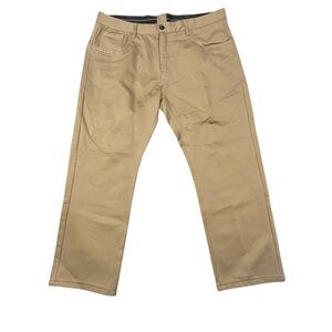 Stacey‎ Adams Men’s Quilted Stitch Stretch Cotton Pants 42/34 Like New